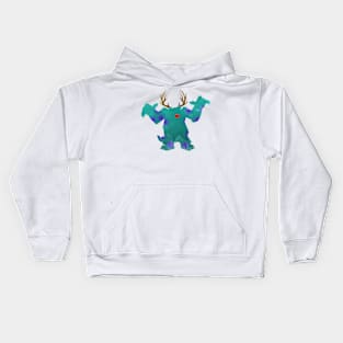 Christmas Inspired Silhouette Kids Hoodie